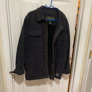 Men's Eddie Bauer L Corduroy Authentic Outdoor Outfitterr Heavy Duty Coat